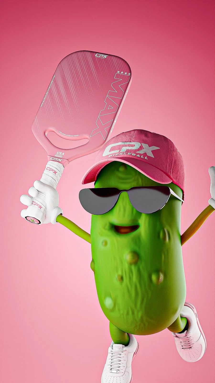 MAX Pink — mascot